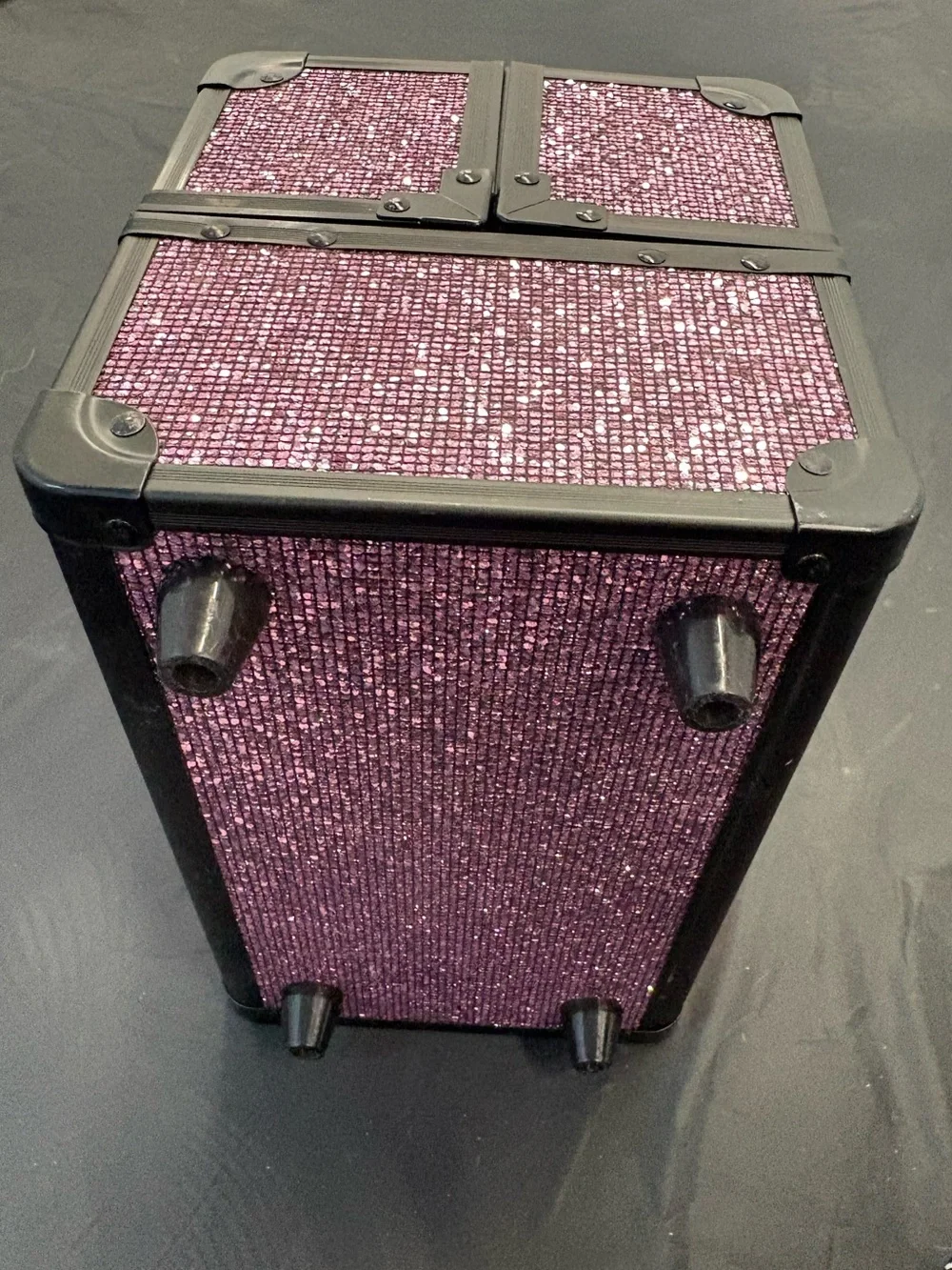 Ulta Beauty Artistry Edition Sparkling Pink Makeup Train Case